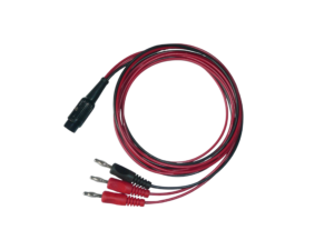 Silhouette Facial Galvanic Lead (3 Pin Din 4mm 2 x Red & Black)